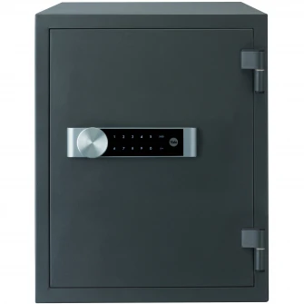 Seif electronic cu cifru Yale Document Fire Safe Extra Large YFM/520/FG2/B, 522x404x440mm, Otel, Negru