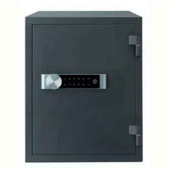 Seif electronic cu cifru Yale Document Fire Safe Large YFM/420/FG2/B, rezistent la foc, 420x352x433mm, metal, Negru