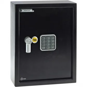 Seif electronic mediu pt.48 chei Yale YKB/365/DB1, 365x300 x100 mm, otel