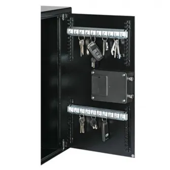 Seif electronic pentru 100 chei Yale YKB/550/DB1, inchidere cu cheie/cod digital