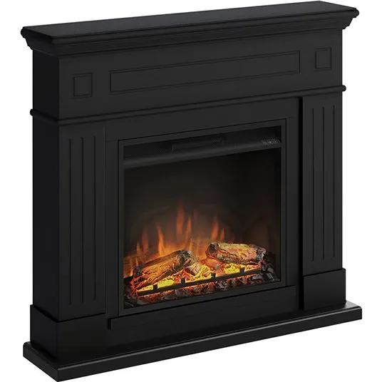 Semineu TAGU Larsen Deep Black cu Focar Electric PowerFlame, 23 inch, FM462-BL1-23PF1A