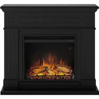 Semineu TAGU Larsen Deep Black cu Focar Electric PowerFlame, 23 inch, FM462-BL1-23PF1A