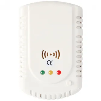 Senzor de gaz PNI GD-01, cu avertizare sonora si luminoasa, pentru GPL, gaze naturale, gaze de huila compatibil cu electrovalva PNI V-02