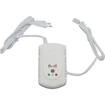 Senzor de gaz PNI GD-01, cu avertizare sonora si luminoasa, pentru GPL, gaze naturale, gaze de huila compatibil cu electrovalva PNI V-02