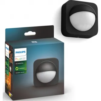 Senzor miscare pentru exterior Philips Hue, instalare wireless, 2xAA, IP54