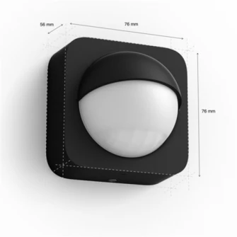Senzor miscare pentru exterior Philips Hue, instalare wireless, 2xAA, IP54