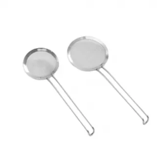 Separator grasime - plasa fina Hendi, otel inoxidabil 18/10 cu maner din sarma, Ø15x43 cm