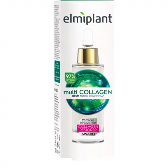 Ser antirid Elmiplant Multicollagen pentru toate tipurile de ten, 30 ml