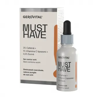 Ser contur pentru ochi Gerovital Must Have, 30 ml