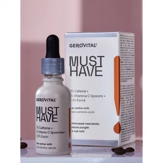 Ser contur pentru ochi Gerovital Must Have, 30 ml