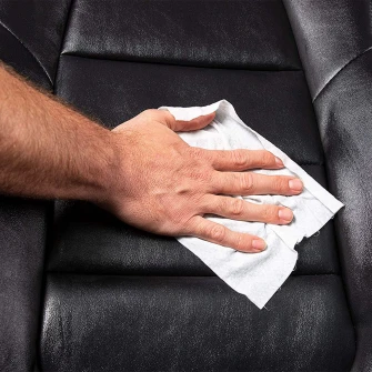 Servetele umede pentru curatare si intretinere piele Meguiars, 25 bucati, 18x23cm, Gold Class Rich Leather Wipes