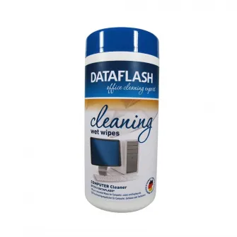Servetele umede pentru curatare suprafete din plastic Data Flash 100 buc/tub