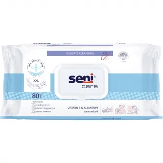 Servetele umede Seni Care 20 x 30 cm, 80 buc