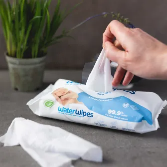 Servetele umede Water Wipes, 9 pachete x 60 buc, 540 buc