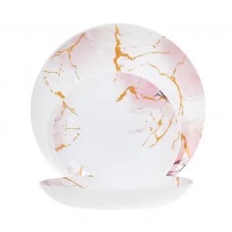 Serviciu de masa 18 piese Eljado Décor Rozalin, opal