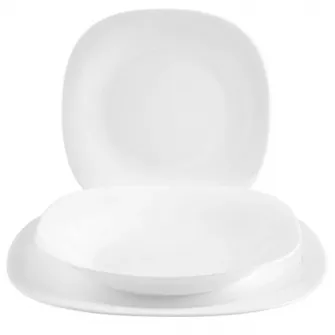 Serviciu de masa Bormioli Parma, 18 piese, opal