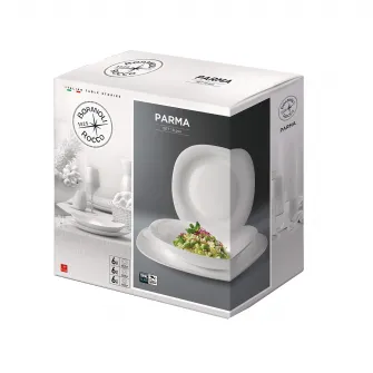Serviciu de masa Bormioli Parma, 18 piese, opal