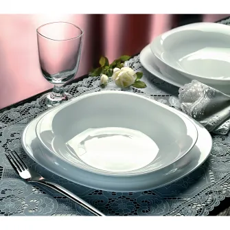 Serviciu de masa Bormioli Parma 19 piese, opal