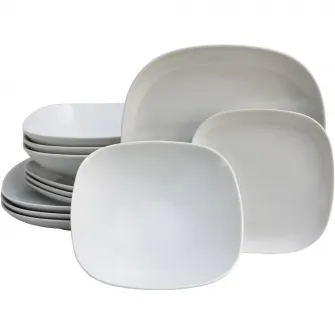 Serviciu de masa Cesiro Ice, 12 piese, ceramica
