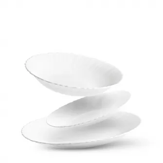 Serviciu de masa CoK Titan, opal, 18 piese