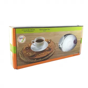 Serviciu de masa Eljado Shamiram décor, opal, 12 piese