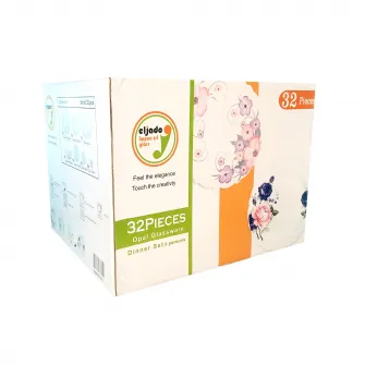 Serviciu de masa Eljado Shamiram décor, opal, 32 piese
