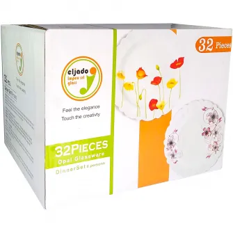 Serviciu de masa Sanay Eljado, 32 piese, opal