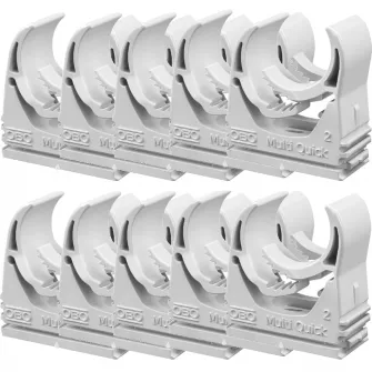 Set 10 cleme Multi Quick, 18.5-22.5 mm, Obo Bettermann