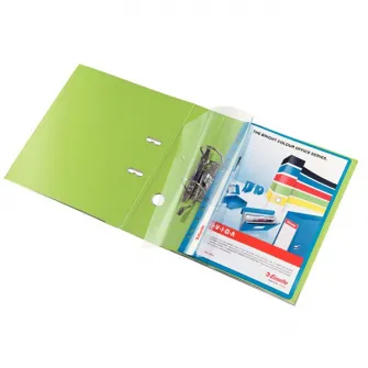 Set 10 dosare PP cu multiperforatii Esselte VIVIDA, A4, Rosu