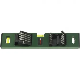 Set 17 accesorii + Nivela manuala Bosch, 31 cm