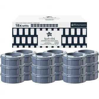 Set 18 rezerve pentru cos scutece Tommee Tippee Sangenic Twist and Click