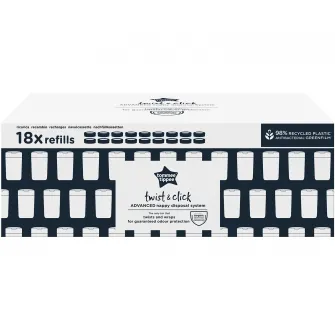 Set 18 rezerve pentru cos scutece Tommee Tippee Sangenic Twist and Click