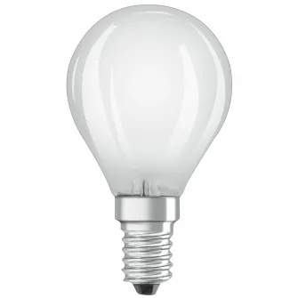 Set 2 becuri LED Osram Base Classic P, E14, 4W (40W), 470 lm, A++, temperatura culoare calda (2700K)