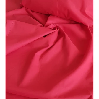 Set 2 bucati Husa pentru pilota Kotonia Home, 100% bumbac, Ranforce, 150x200 cm, rosu