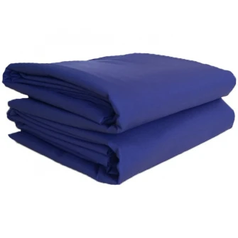 Set 2 bucati Husa pentru pilota Kotonia Home, 100% bumbac, Ranforce, 150x200 cm, bleumarin