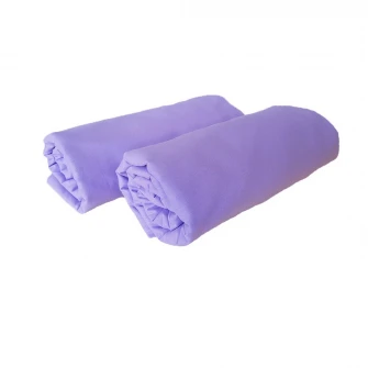 Set 2 bucati Husa pentru pilota Kotonia Home, 100% bumbac, Ranforce, 200x220 cm, lila