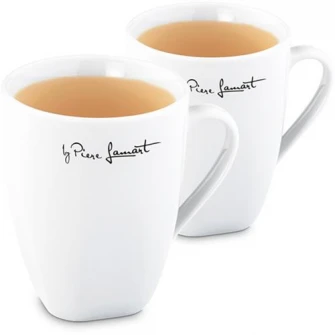 Set 2 cani Lamart Dine, portelan, 350 ml