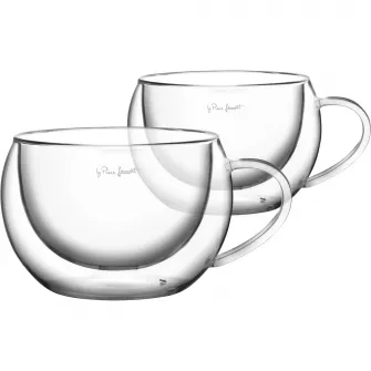 Set 2 cani Lamart, sticla termorezistenta, 270 ml