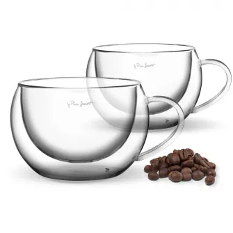 Set 2 cani Lamart, sticla termorezistenta, 270 ml