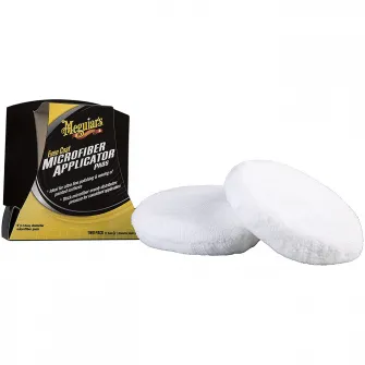 Set 2 discuri aplicatoare microfibra Meguiars, 130mm, Even Coat Applicator Pad EU