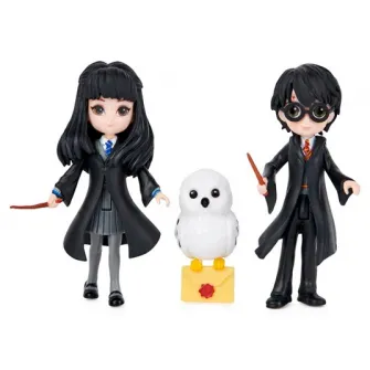 Set 2 figurine Harry Potter - Harry Potter si Cho Chang, 7.5 cm