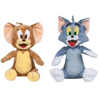 Set 2 jucarii de plus - Tom  Jerry, 18 cm