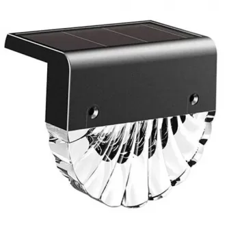Set 2 lampi solare LED Rovo CD916, 2 moduri, lumina colorata, acumulator 1.2V/600mAh, IP55