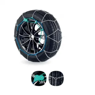 Set 2 lanturi antiderapante Veriga, Pro Compact 9mm 040, geanta transport