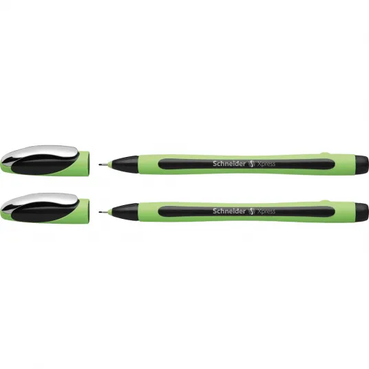 Set 2 Linere Schneider Xpress, 0.8mm, Negru