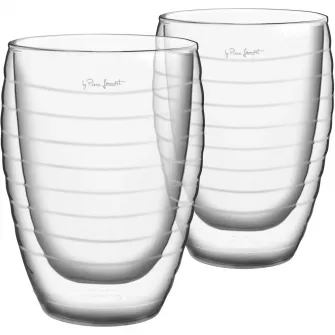 Set 2 pahare Lamart, sticla termorezistenta, 370 ml