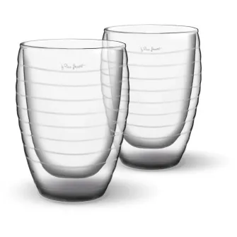 Set 2 pahare Lamart, sticla termorezistenta, 370 ml