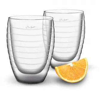 Set 2 pahare Lamart, sticla termorezistenta, 370 ml