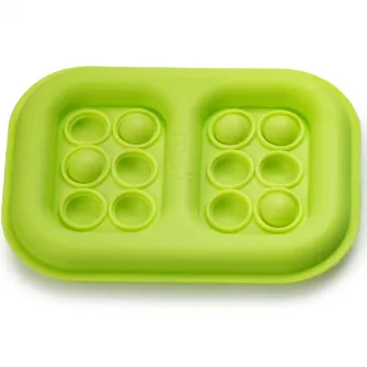 Set 2 pastile racire Pop It cutie pranz pentru copii Melii, blue-lime