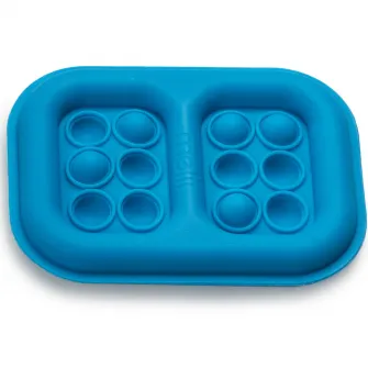 Set 2 pastile racire Pop It cutie pranz pentru copii Melii, blue-lime